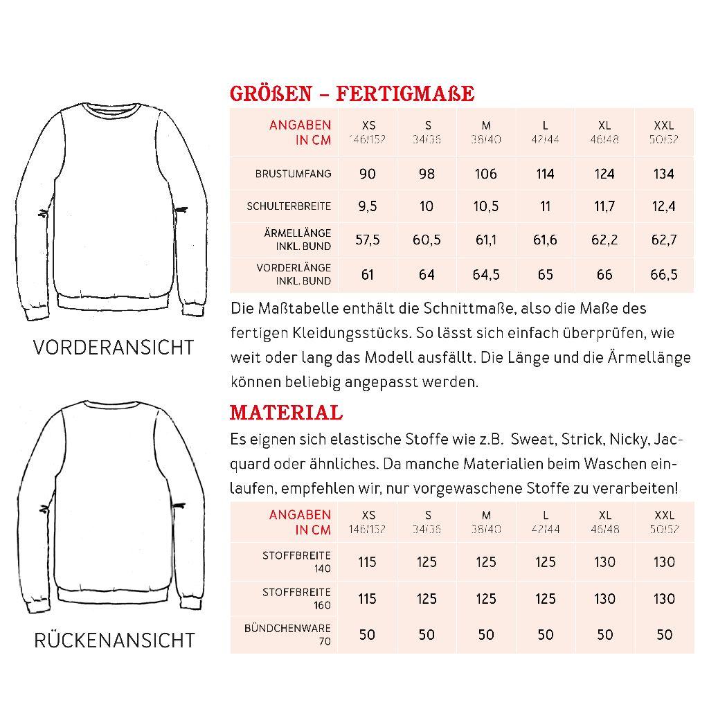 Papierschnittmuster kurze Jacke Frau Dita XS-XXL